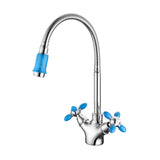 Modern Silver Kitchen Faucet