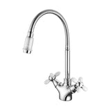 Modern Silver Kitchen Faucet