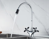 Modern Silver Kitchen Faucet