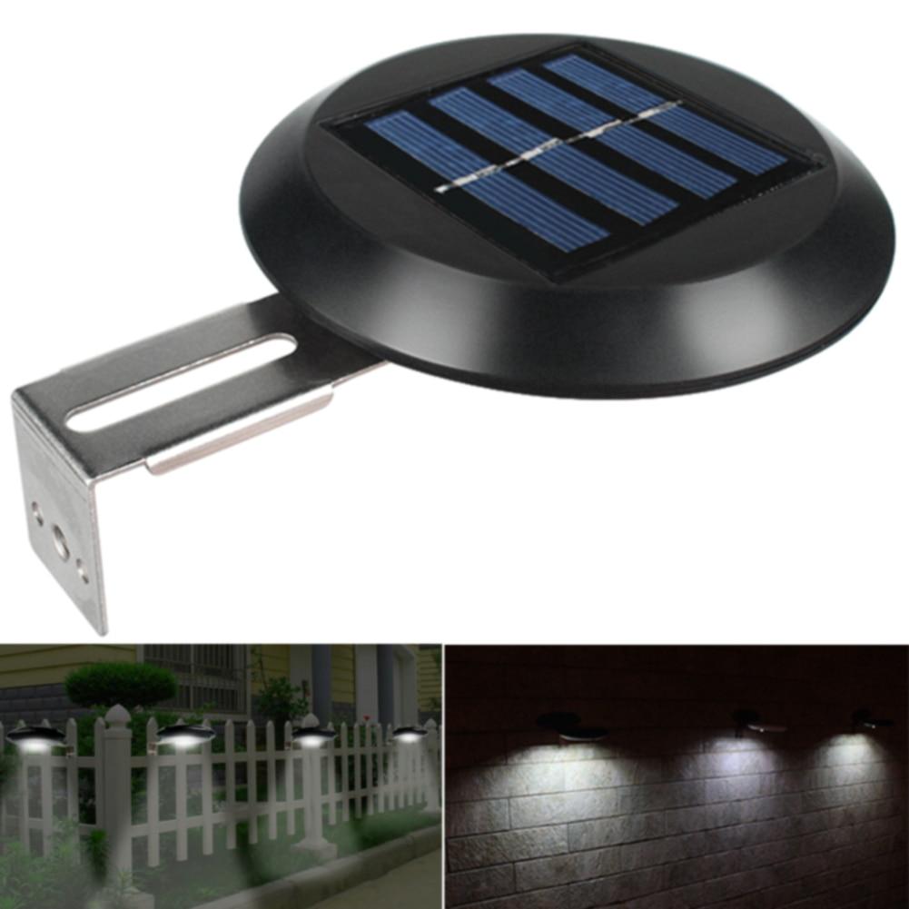 Lámparas de pared LED para exteriores con energía solar