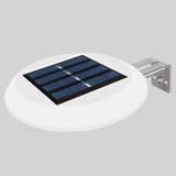 Lámparas de pared LED para exteriores con energía solar