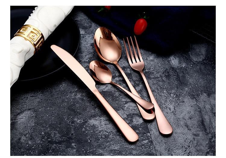 Color Block Cutlery Set