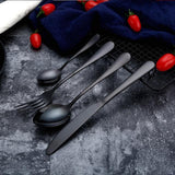 Color Block Cutlery Set