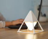 Colorful Pyramid Table Lamp