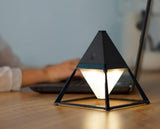 Colorful Pyramid Table Lamp