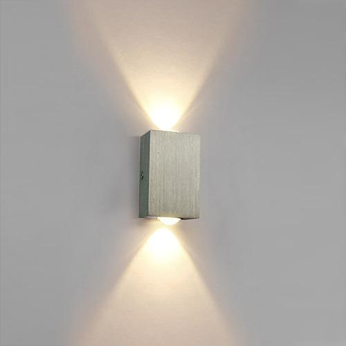 Outdoor LED Cube Box Wall Lamp