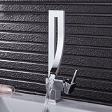 Silver Elegant Basin Faucet