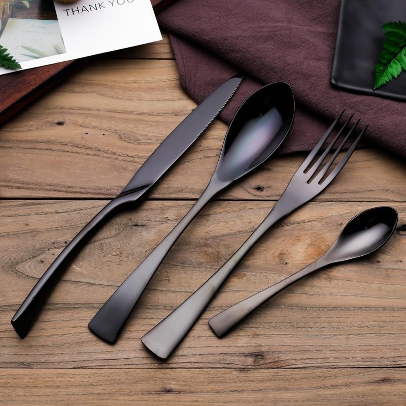 Color Block Cutlery Set