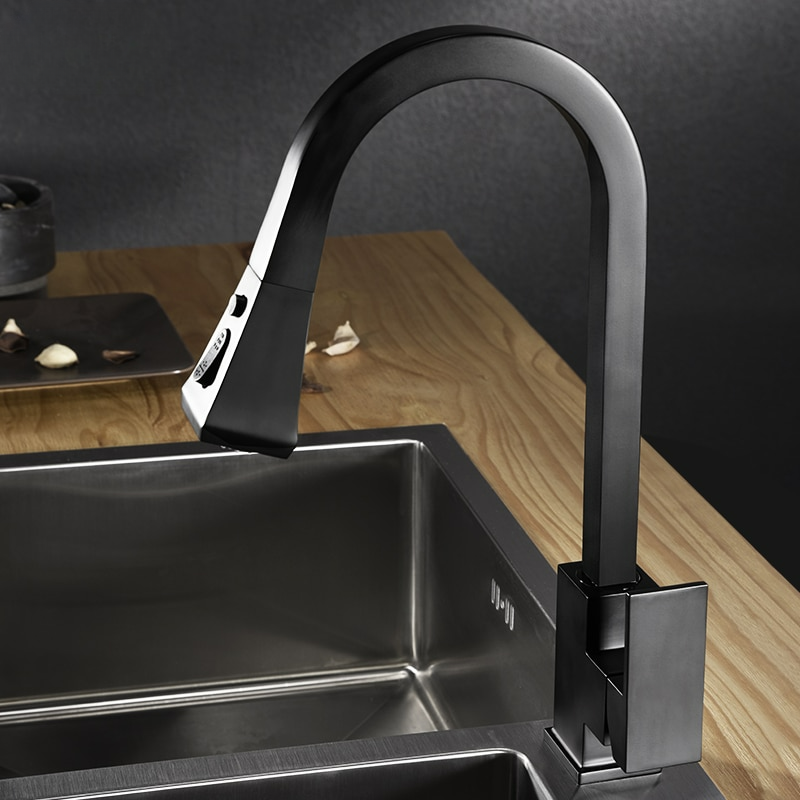 Kitchen Modern Pull Out Faucet